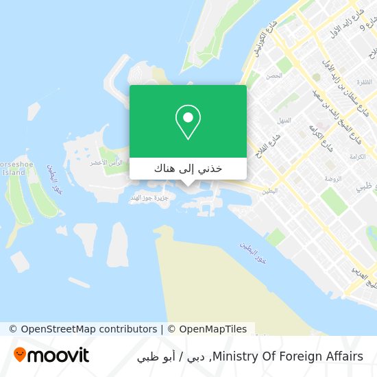 خريطة Ministry Of Foreign Affairs