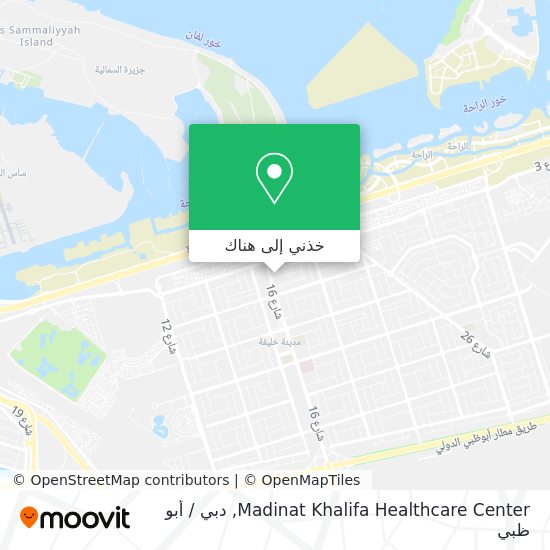 خريطة Madinat Khalifa Healthcare Center