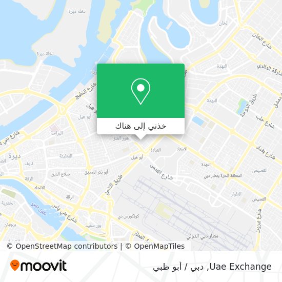 خريطة Uae Exchange