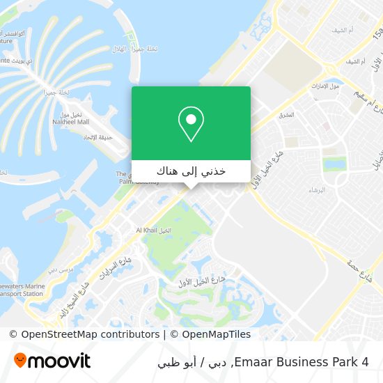 خريطة Emaar Business Park 4