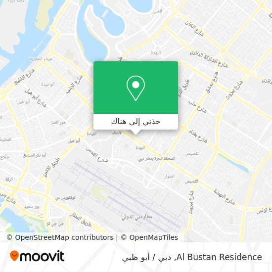 خريطة Al Bustan Residence