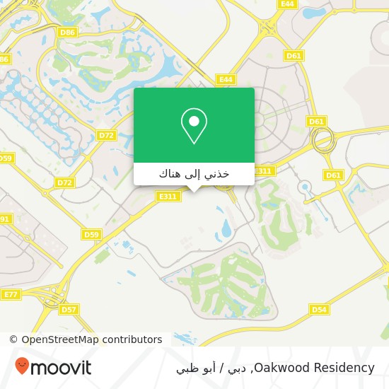 خريطة Oakwood Residency