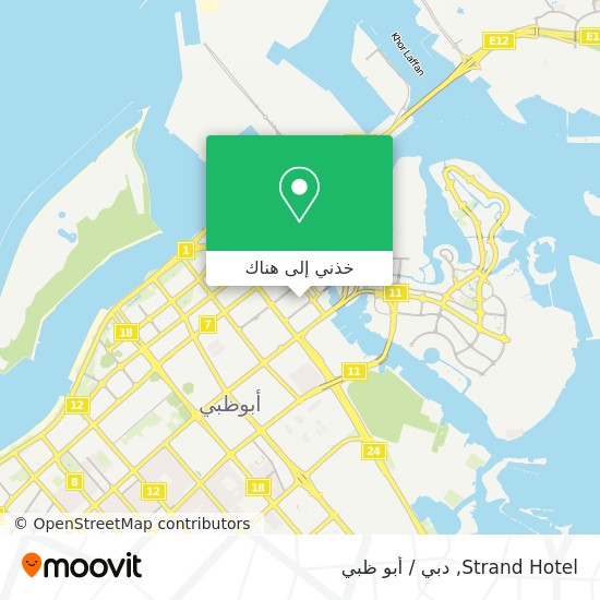 خريطة Strand Hotel