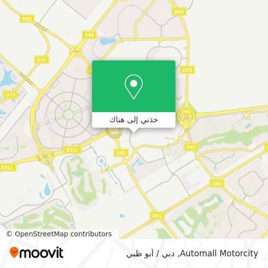 خريطة Automall Motorcity