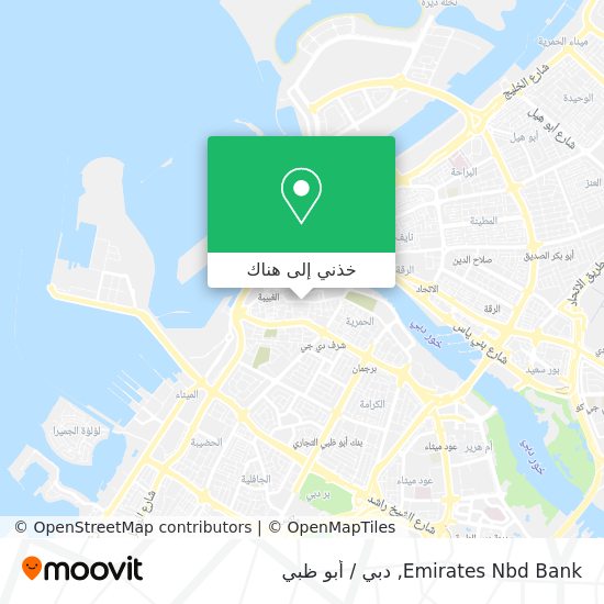خريطة Emirates Nbd Bank