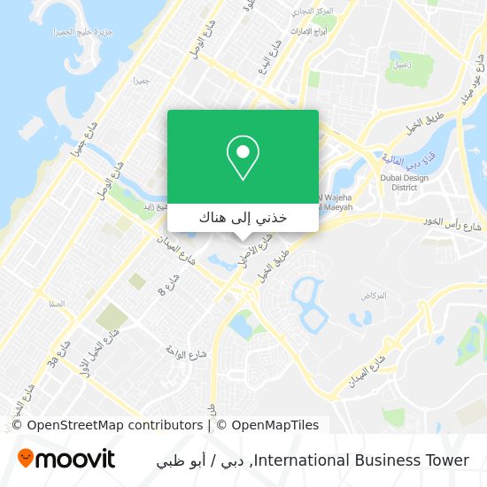 خريطة International Business Tower