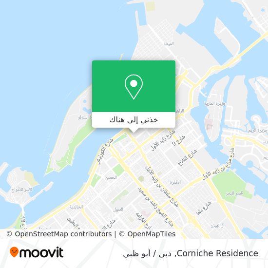 خريطة Corniche Residence