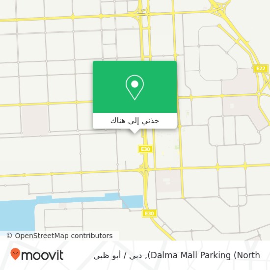 خريطة Dalma Mall Parking (North)