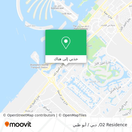 خريطة O2 Residence
