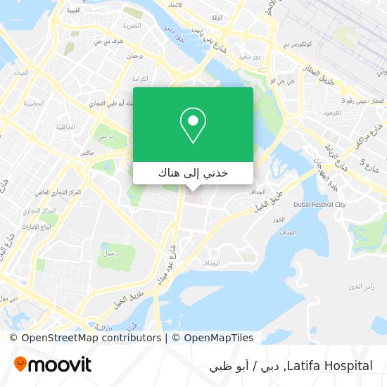 خريطة Latifa Hospital