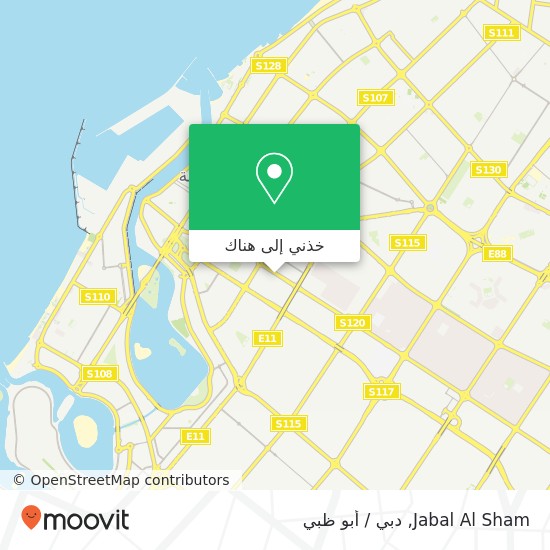 خريطة Jabal Al Sham