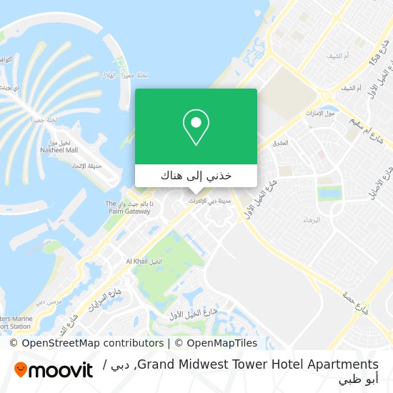 خريطة Grand Midwest Tower Hotel Apartments