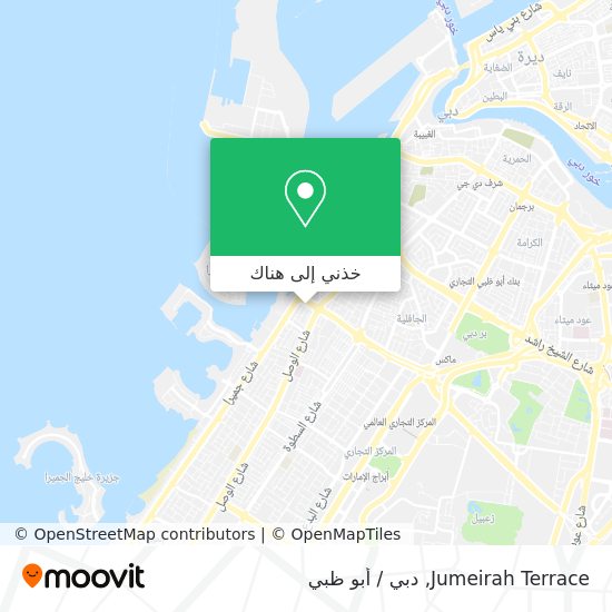 خريطة Jumeirah Terrace