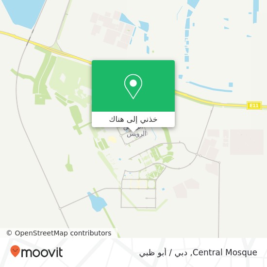 خريطة Central Mosque