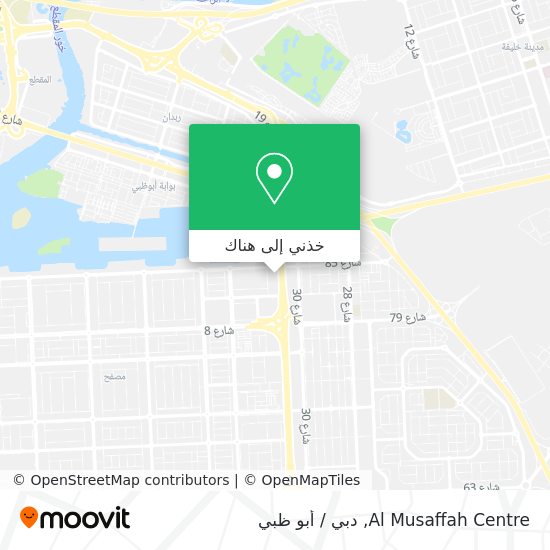 خريطة Al Musaffah Centre