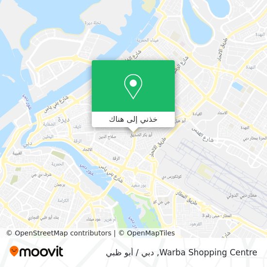 خريطة Warba Shopping Centre