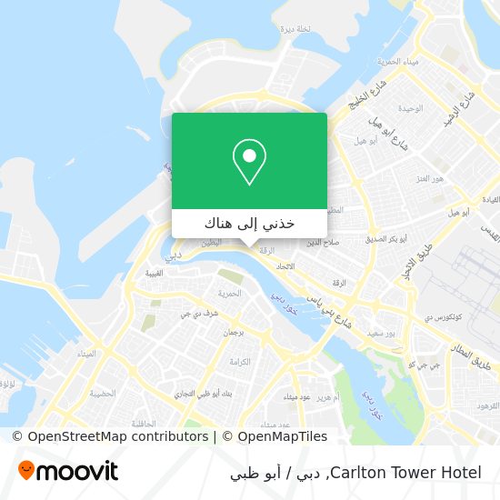 خريطة Carlton Tower Hotel