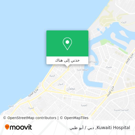خريطة Kuwaiti Hospital