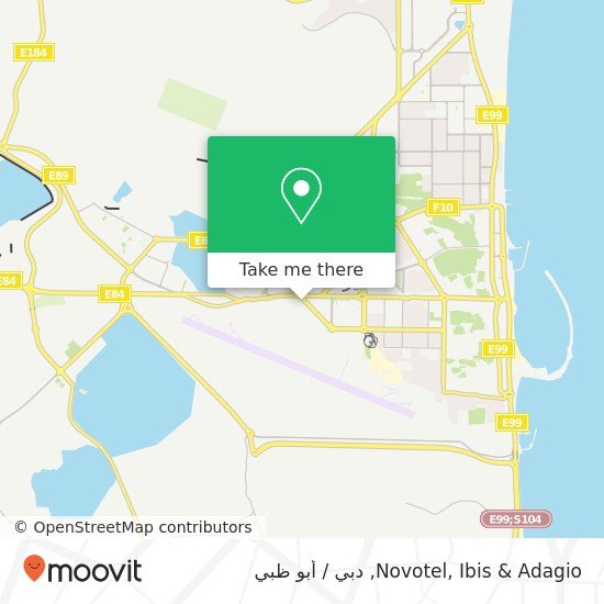 خريطة Novotel, Ibis & Adagio