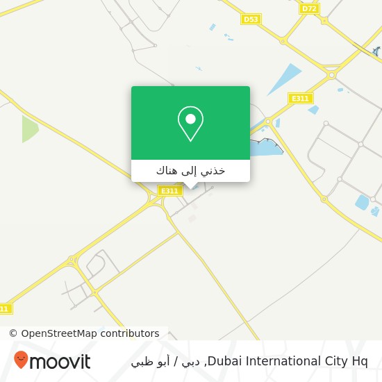 خريطة Dubai International City Hq