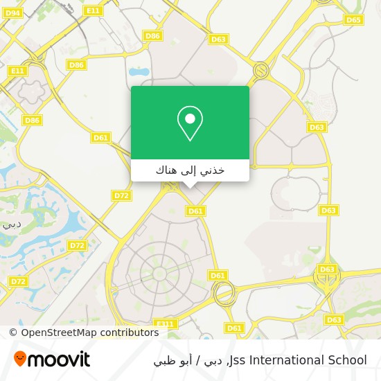 خريطة Jss International School