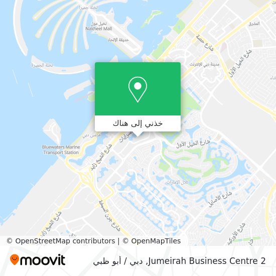 خريطة Jumeirah Business Centre 2