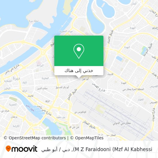 خريطة M Z Faraidooni (Mzf Al Kabhessi)