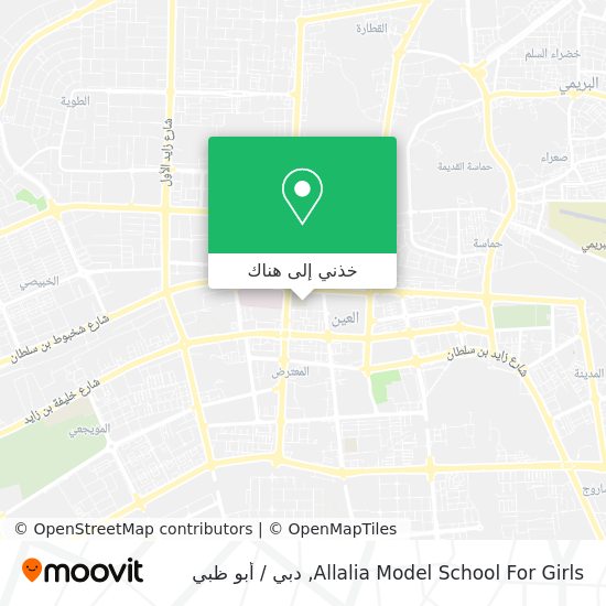 خريطة Allalia Model School For Girls