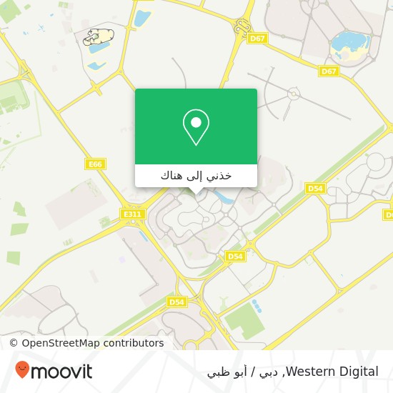 خريطة Western Digital