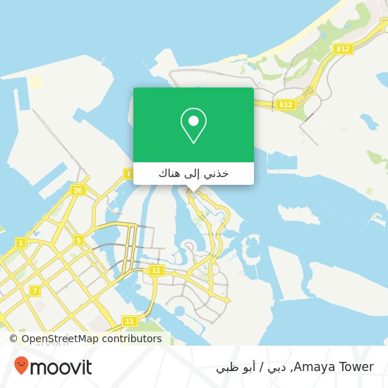 خريطة Amaya Tower