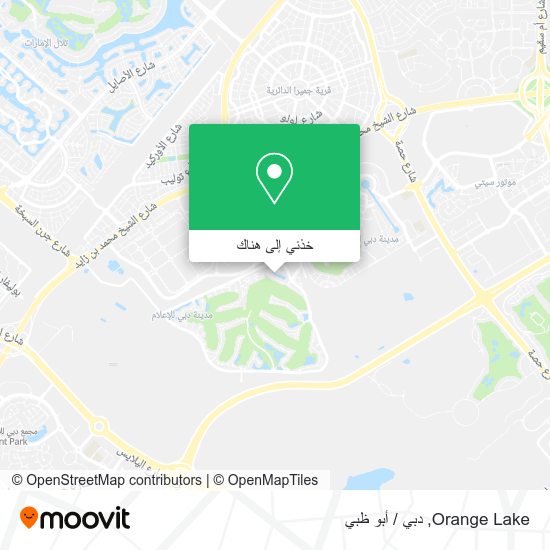خريطة Orange Lake