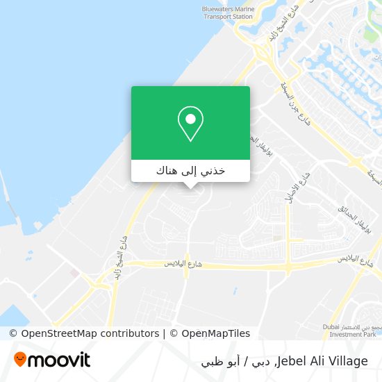 خريطة Jebel Ali Village