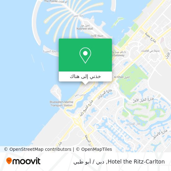 خريطة Hotel the Ritz-Carlton