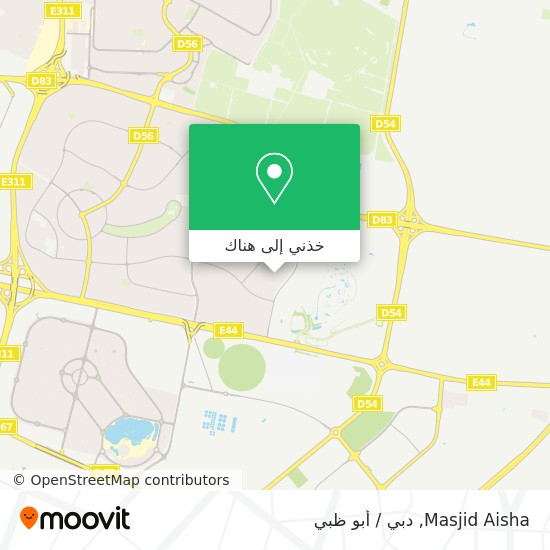 خريطة Masjid Aisha