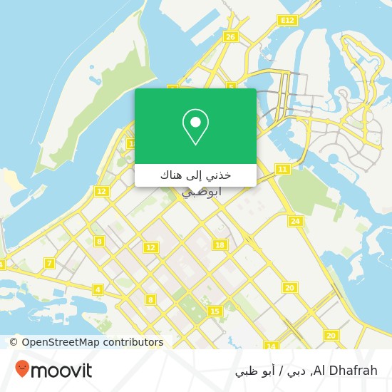 خريطة Al Dhafrah