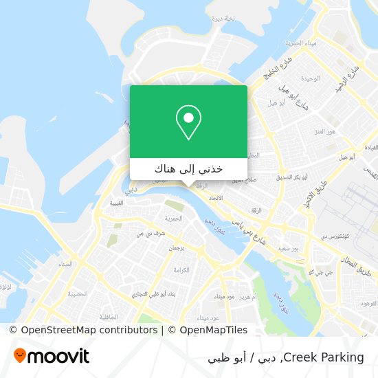 خريطة Creek Parking