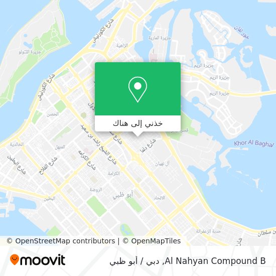 خريطة Al Nahyan Compound B
