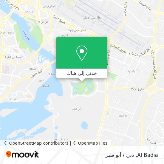 خريطة Al Badia