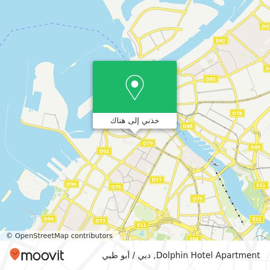 خريطة Dolphin Hotel Apartment