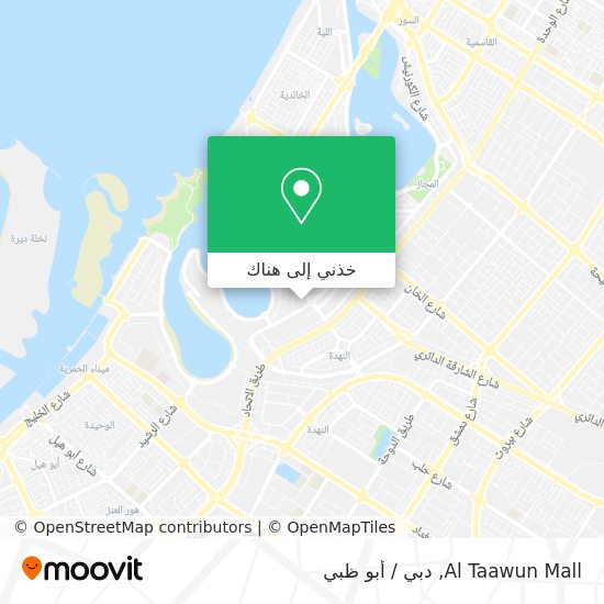 خريطة Al Taawun Mall