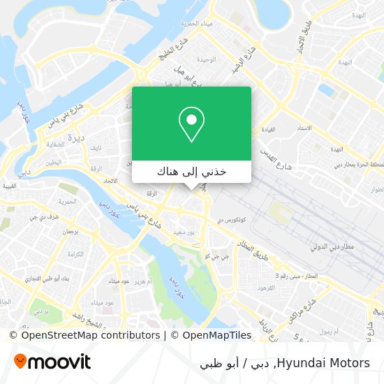 خريطة Hyundai Motors