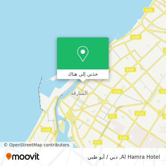خريطة Al Hamra Hotel