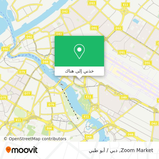 خريطة Zoom Market