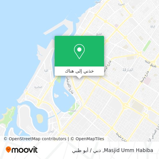خريطة Masjid Umm Habiba