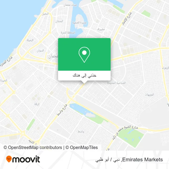 خريطة Emirates Markets