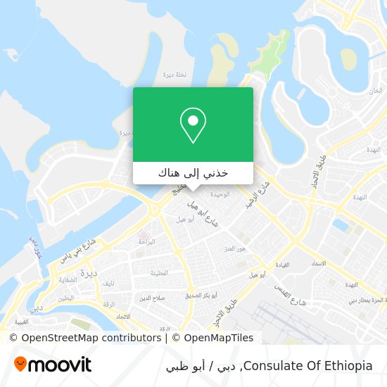 خريطة Consulate Of Ethiopia