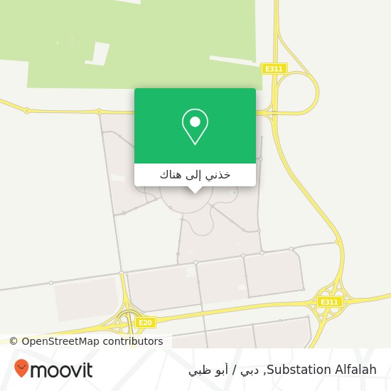 خريطة Substation Alfalah