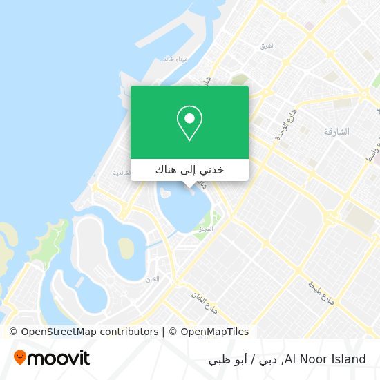 خريطة Al Noor Island