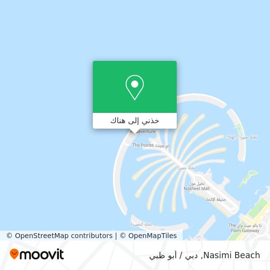 خريطة Nasimi Beach
