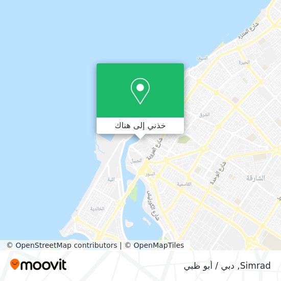خريطة Simrad